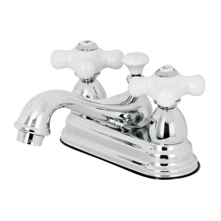 Kingston Brass KS3601PX 4" Centerset Bathroom Faucet, Polished Chrome KS3601PX
